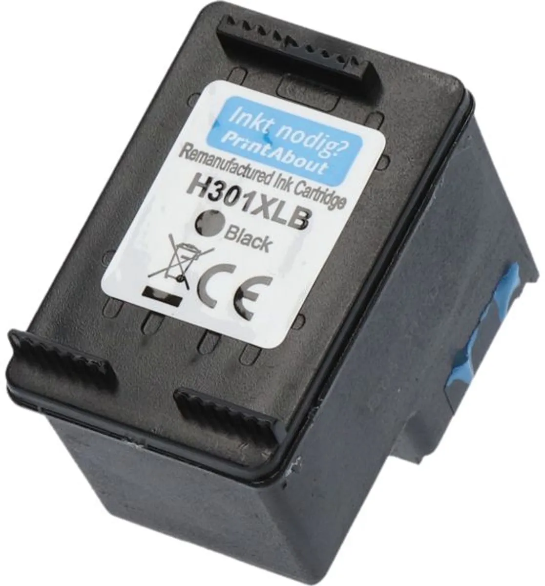 PrintAbout Inktcartridge CH563EE Zwart - 15ml - o.a. HP DeskJet/OfficeJet