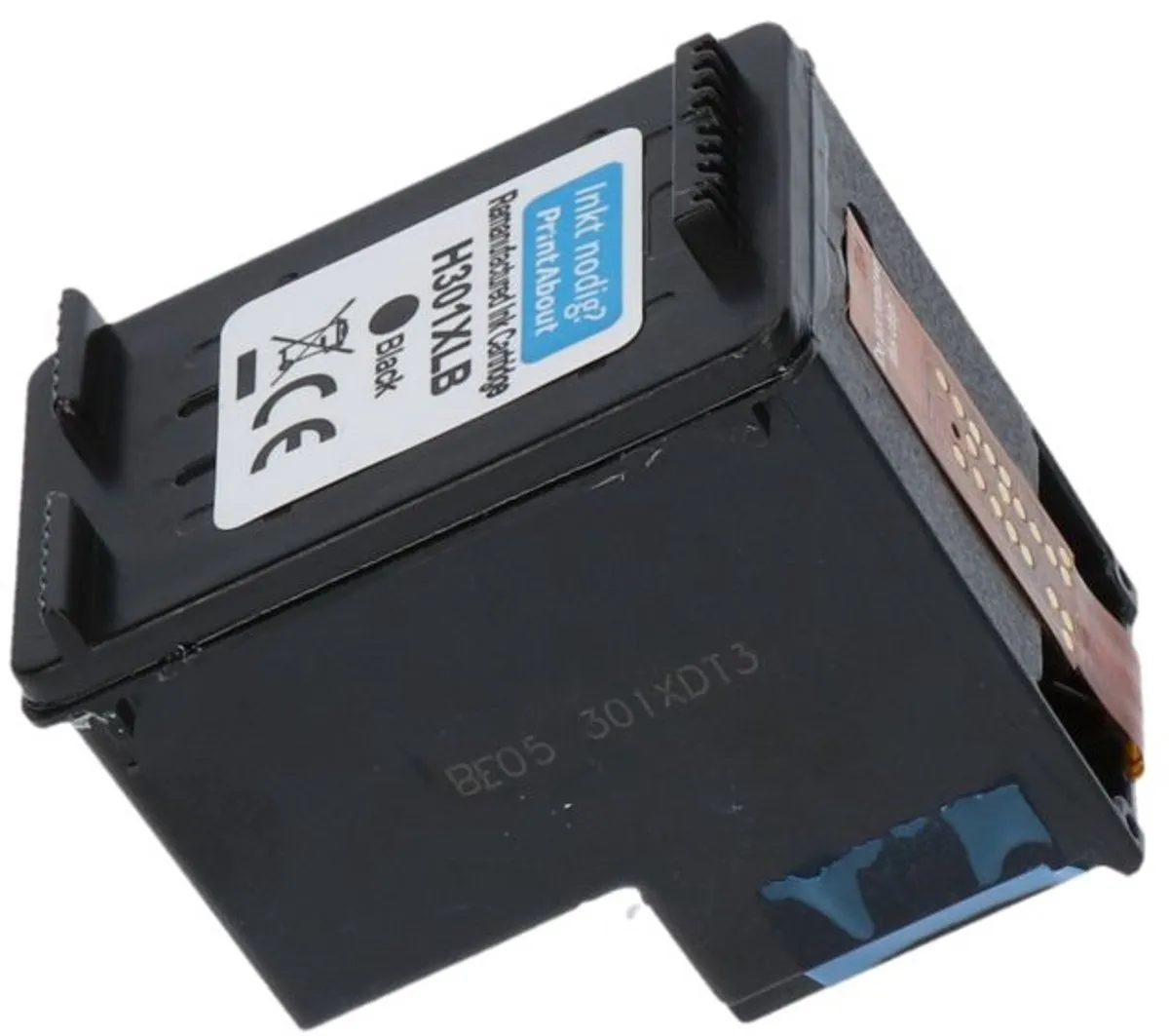 PrintAbout Inktcartridge CH563EE Zwart - 15ml - o.a. HP DeskJet/OfficeJet