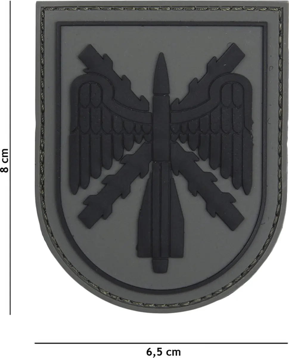 Embleem 3D PVC Spaans schild grijs