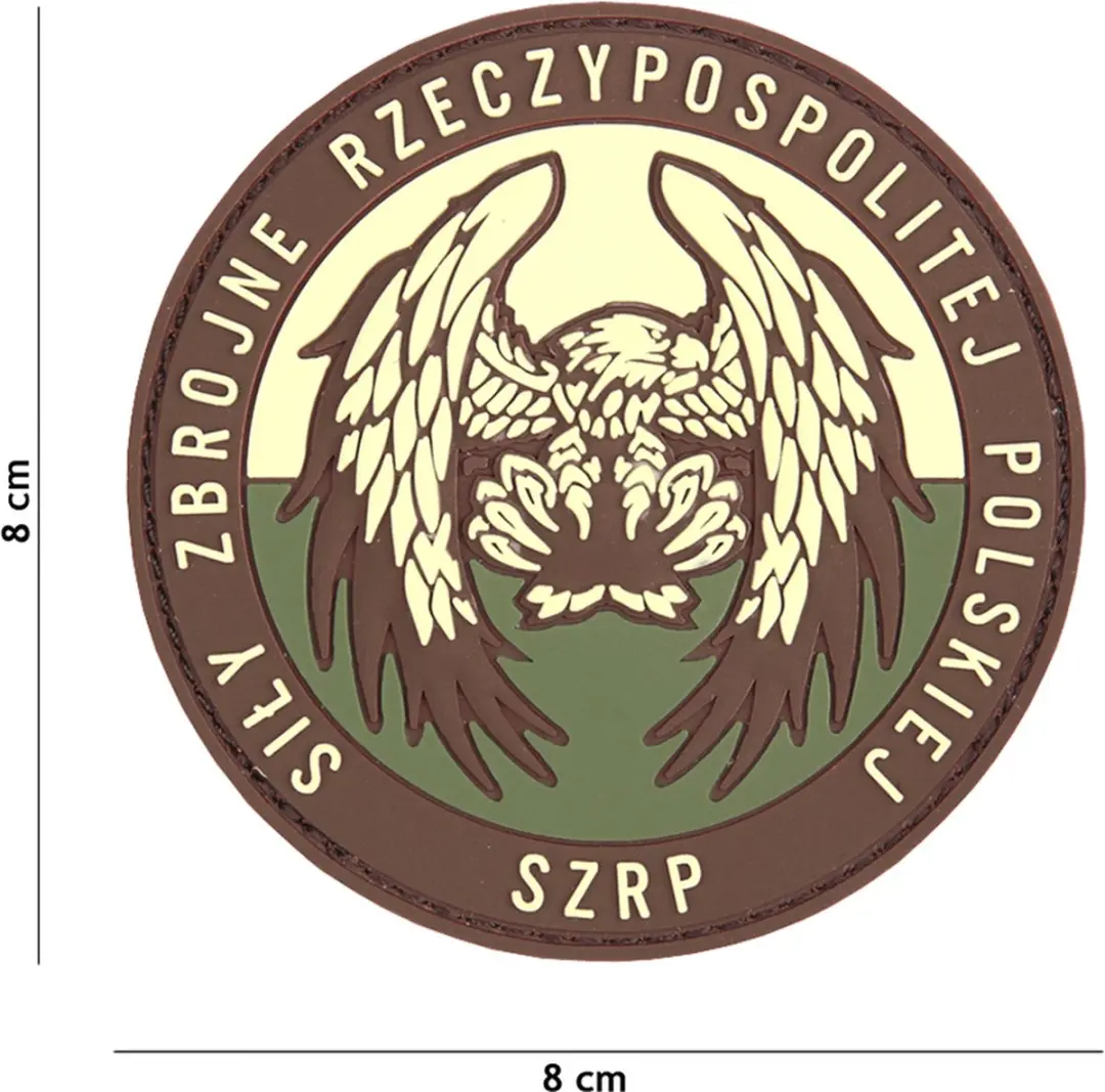 Embleem 3D PVC SZRP multi