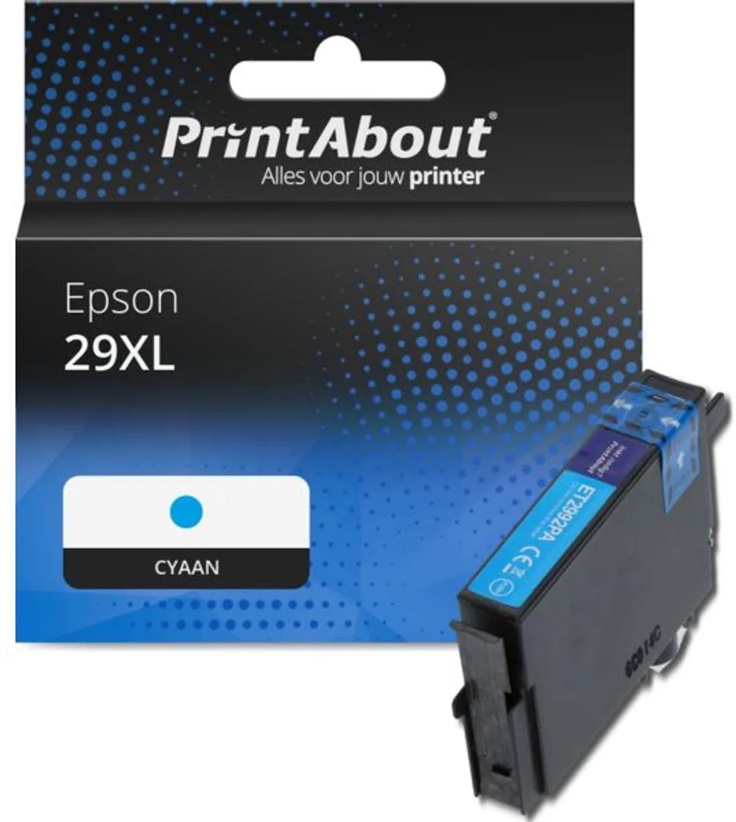 PrintAbout Epson 29XL Cyaan Inktcartridge T2992-PA