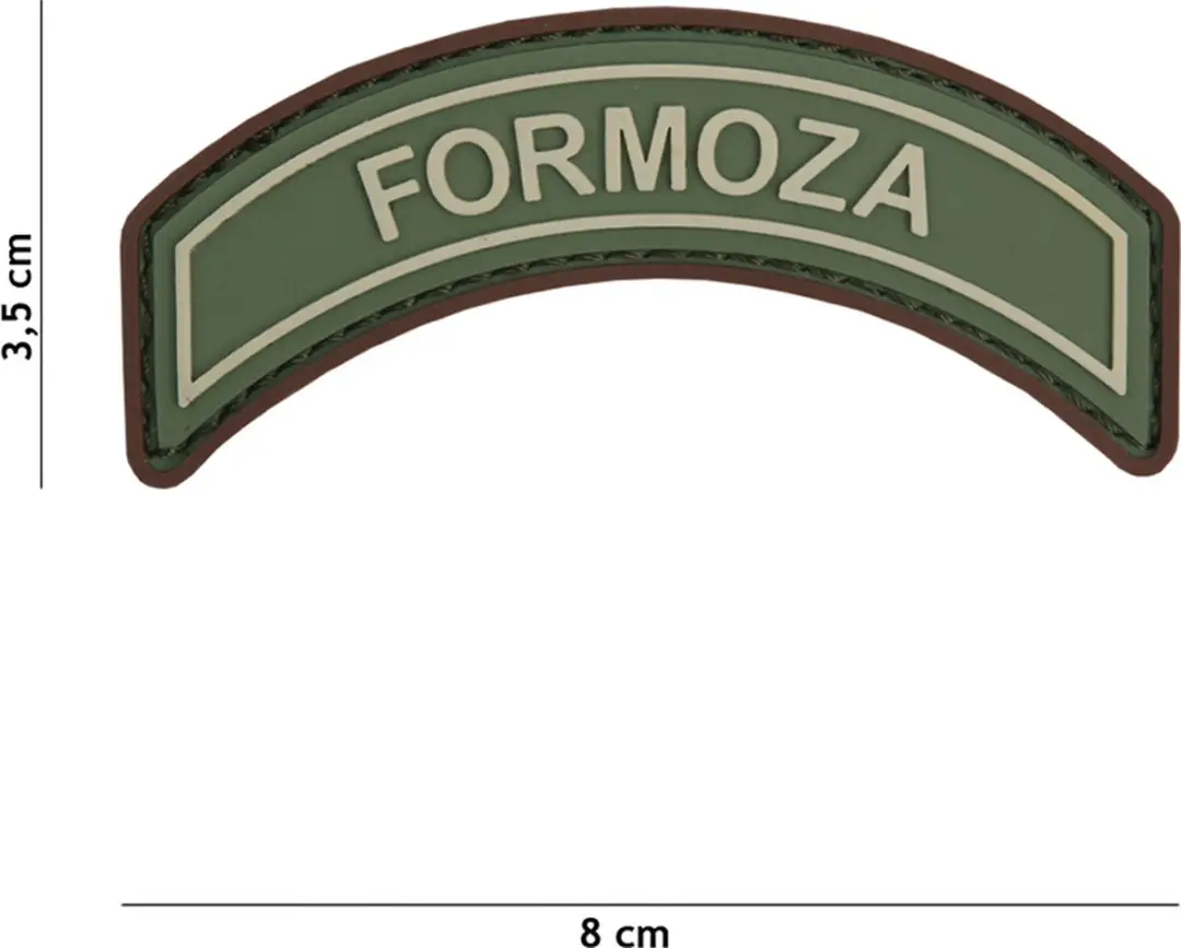 Embleem 3D PVC Formoza groen