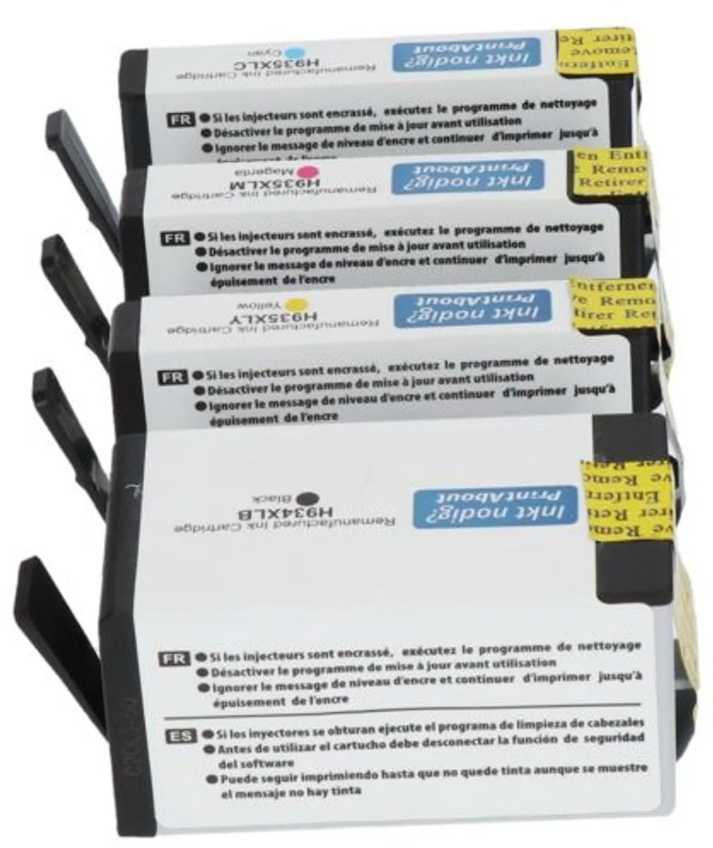 PrintAbout Inktcartridge 934XL C2P23AE - 4-kleuren Multipack