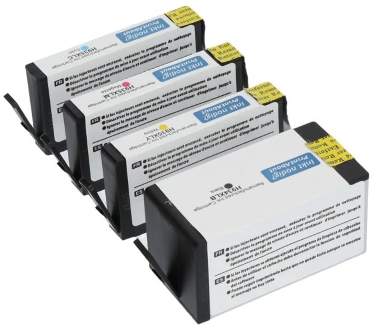 PrintAbout Inktcartridge 934XL C2P23AE - 4-kleuren Multipack