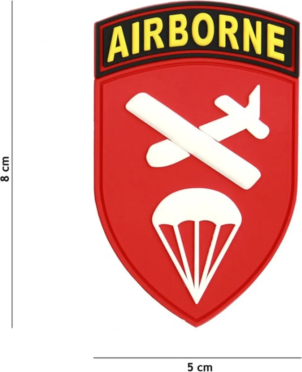 Embleem 3D PVC Airborne Command