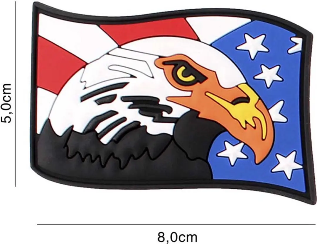 Embleem 3D PVC USA eagle