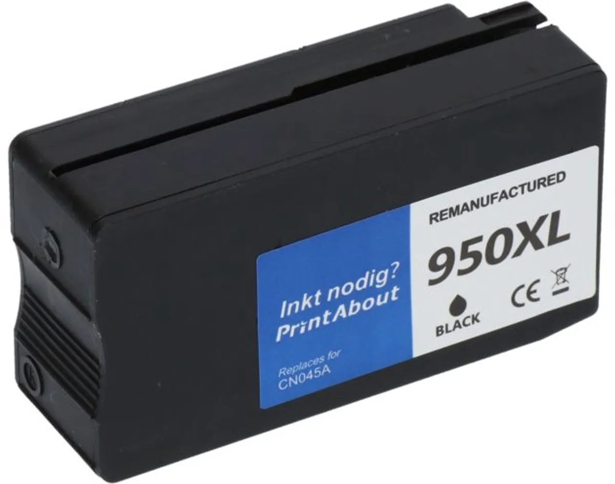 PrintAbout Inktcartridge CN045AE Zwart - 3775 pagina's