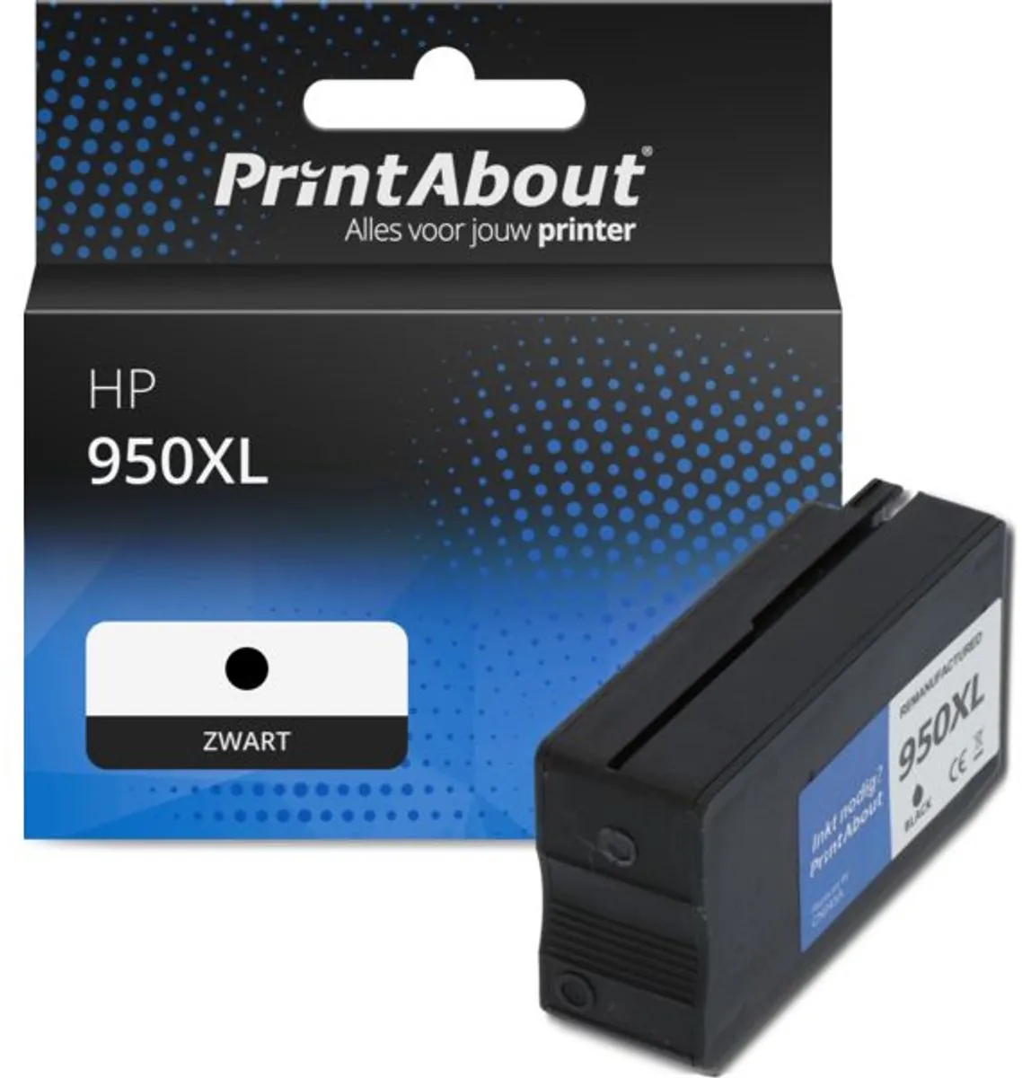 PrintAbout Inktcartridge CN045AE Zwart
