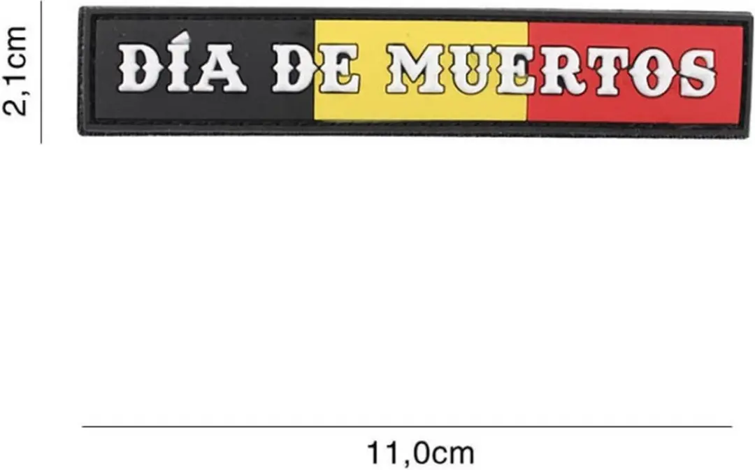 Embleem 3D PVC Dia De Muertos België