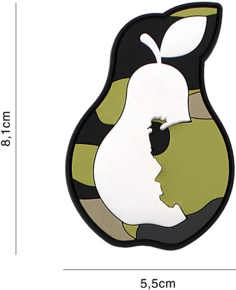 Embleem 3D PVC Ipear Woodland