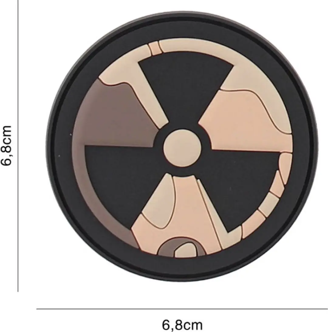 Embleem 3D PVC Nuclear Desert