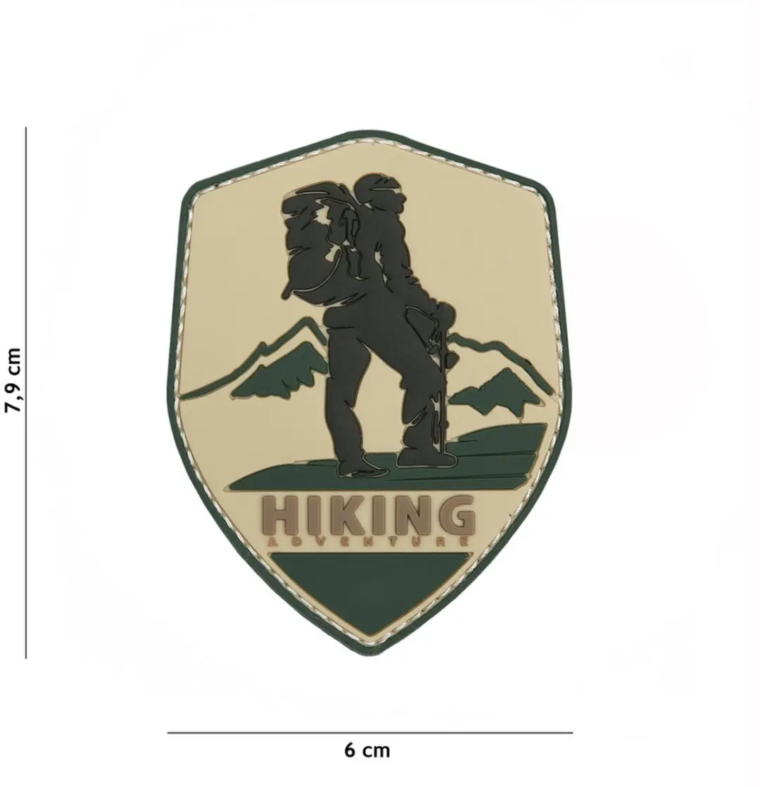Embleem 3D PVC Hiking Adventure #23010