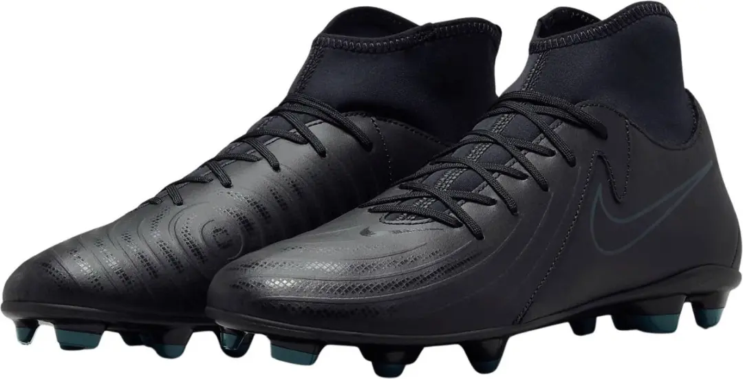 Nike Phantom Luna II FG/MG Voetbalschoenen - Heren 45 - Zwart/Dark Grey