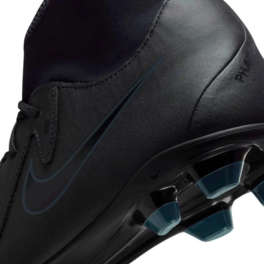 Nike Phantom Luna II FG/MG Voetbalschoenen - Heren 45 - Zwart/Dark Grey