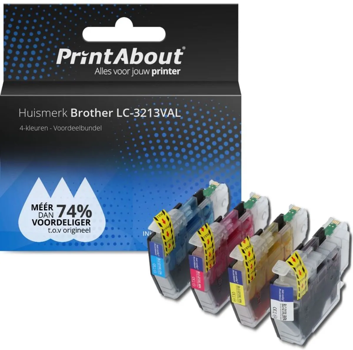 PrintAbout LC-3213BK Inktcartridge