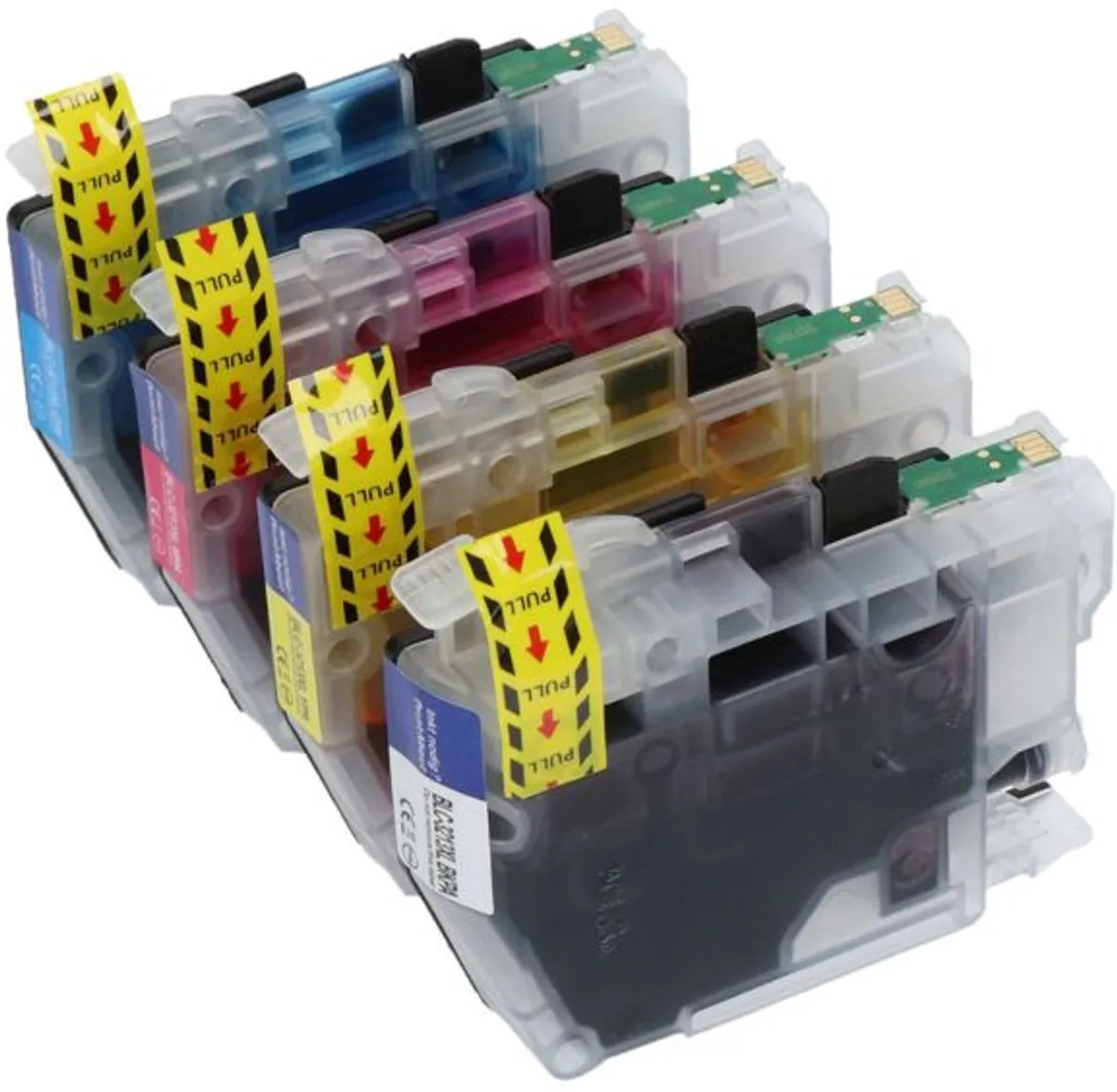 PrintAbout LC-3213BK Inktcartridge - 4 Kleuren - 40.5ml