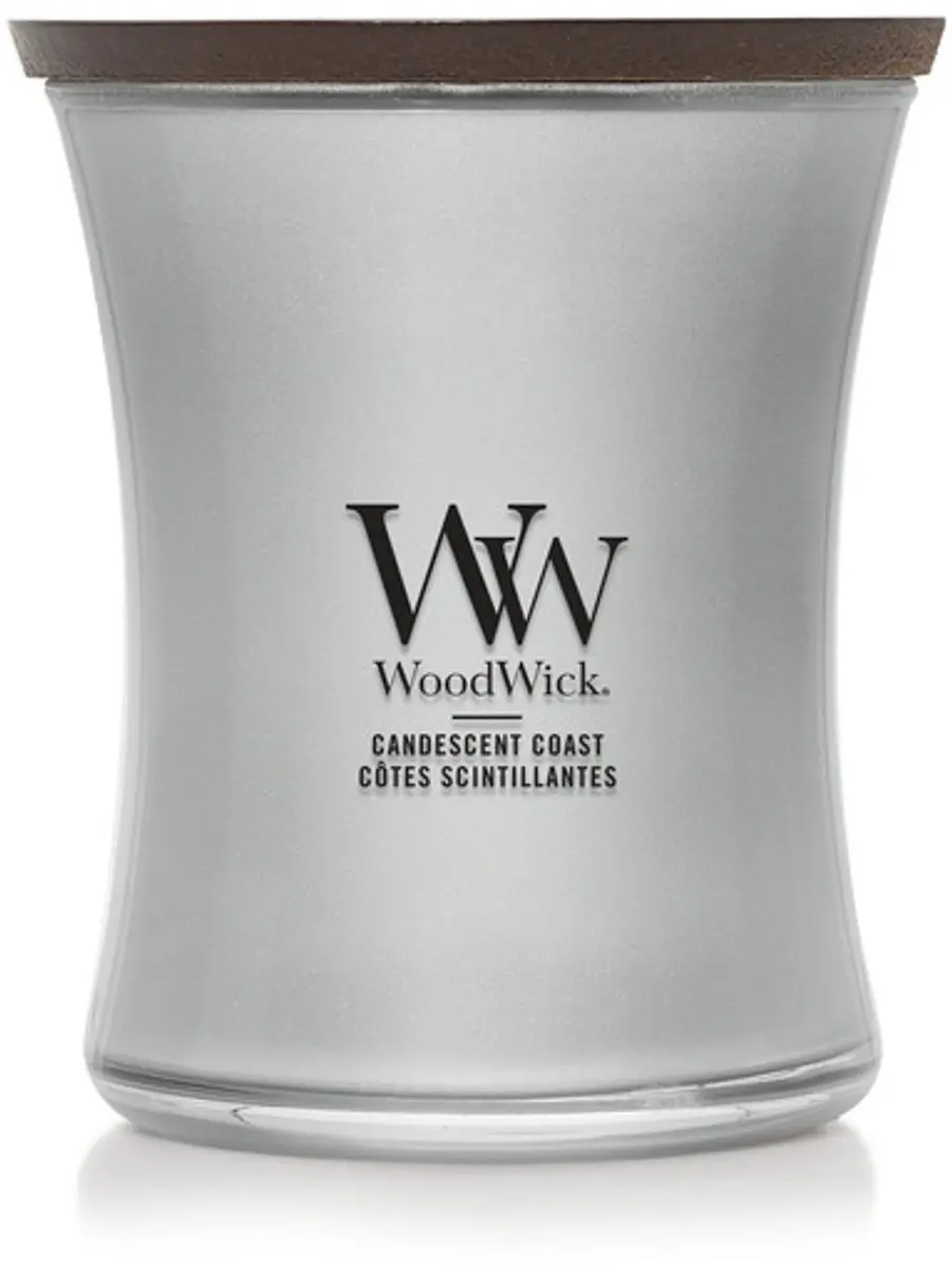 Woodwick Candescent Coast Medium Geurkaars