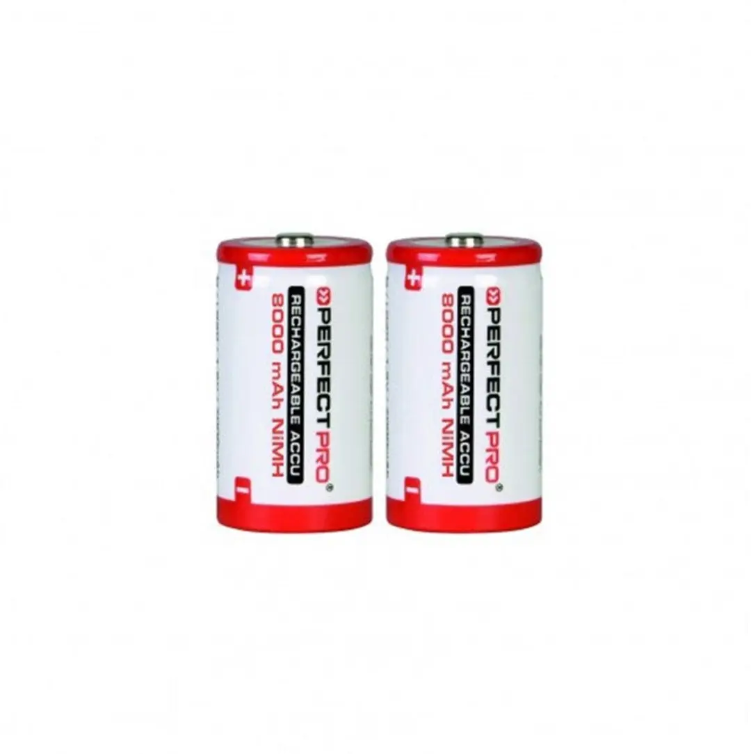 Perfectpro D-cel NiMH 8000mAh - 2 Stuks