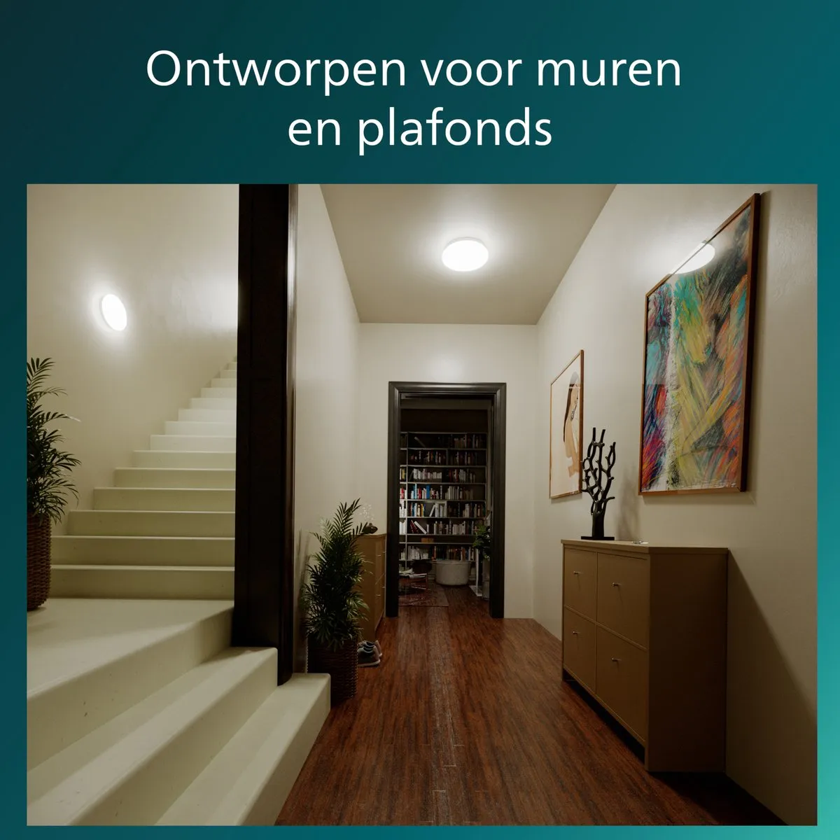 Philips Acuna Plafondlamp 21W Koelwit - Met Bewegingssensor - afbeelding 6 van 6