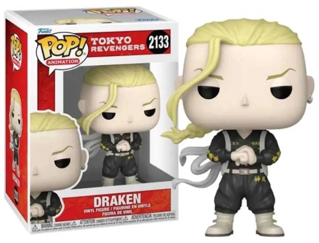 Funko Tokyo Revengers Draken Pop! FK86758 - Standard - afbeelding 3 van 3