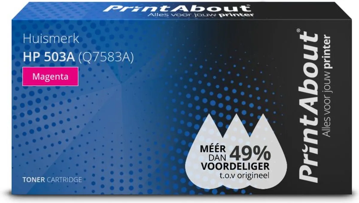 PrintAbout HP 503A Q7583A Toner Magenta - 27.000
