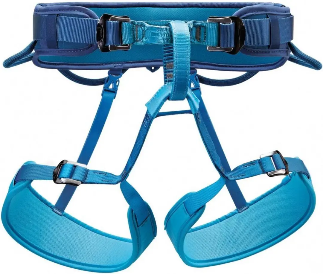 Petzl Corax comfortabele en universele klimgordel blauw
