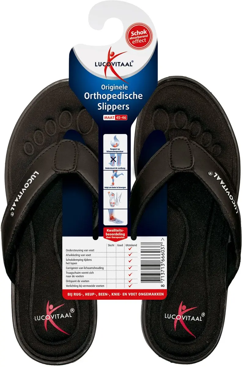 Orthopedische Slippers Maat 45-46