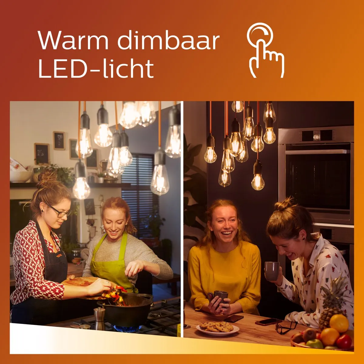 Philips LED Kogellamp Transparant 25W E14 - Warmwit