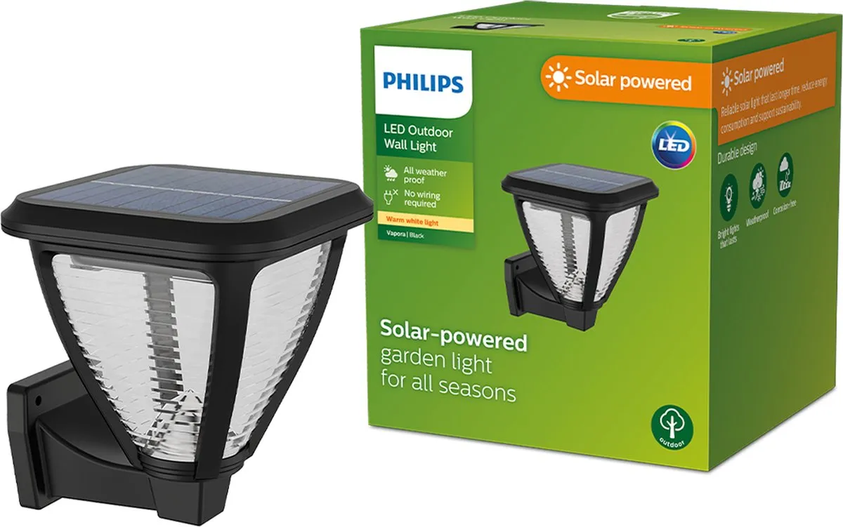 Philips Vapora Solar Wandlamp