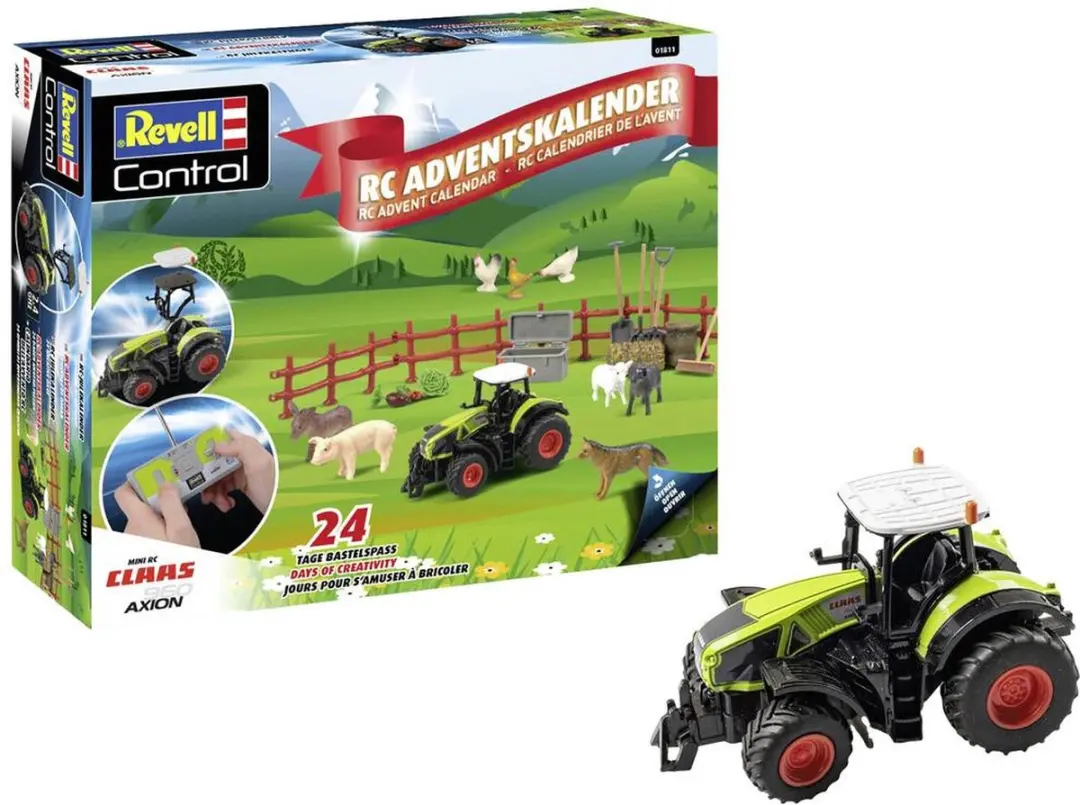 Revell Adventskalender RC Claas Axion 960 Tractor 1:32 - Multi