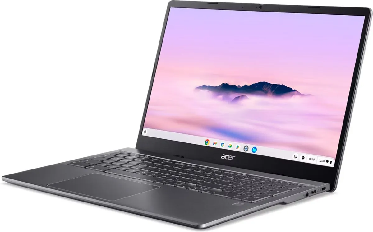 Acer Chromebook CBE595-2T-55NF - 10-Core 256GB SSD - 39,6cm Touchscreen Grijs