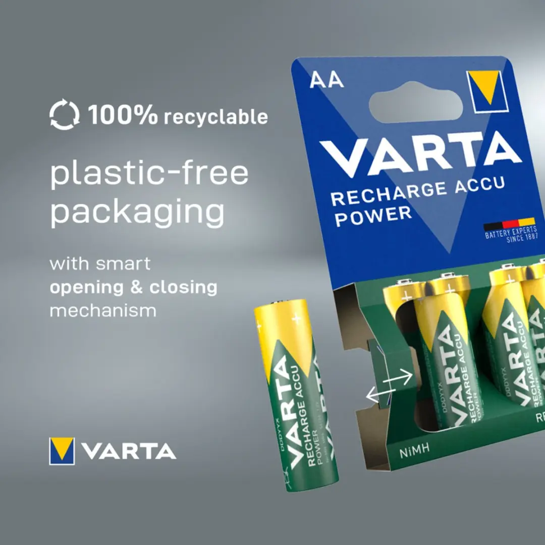 Varta Recharge Accu AAA 800mAh - 8 Stuks