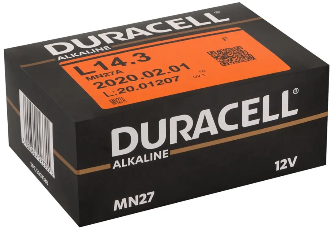 Duracell MN27 Fotobatterijen - 10 Stuks