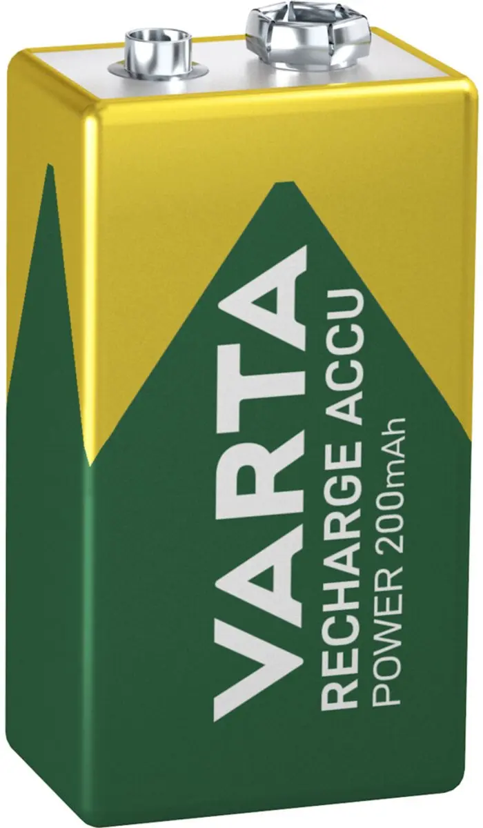Varta Recharge Accu Power 9V 200mAh - 2 Stuks