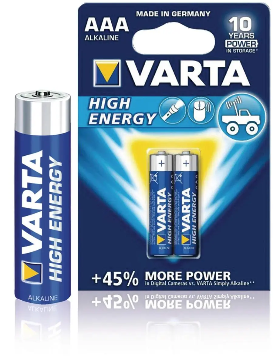 Varta AAA Longlife Power 2 Stuks