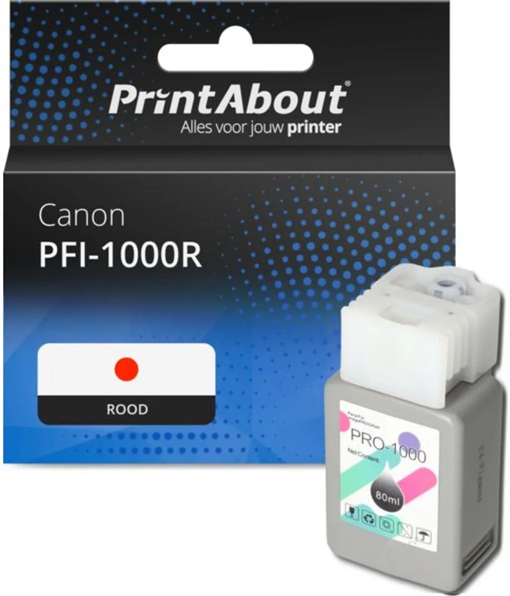 PrintAbout PFI-1000R Inktcartridge