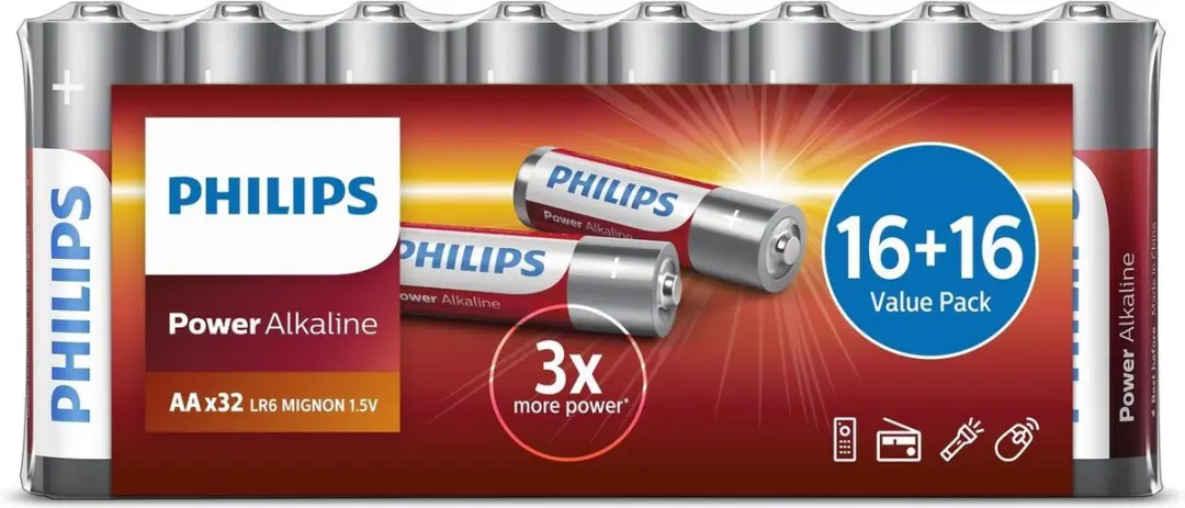 Philips AA Power Alkaline Batterijen