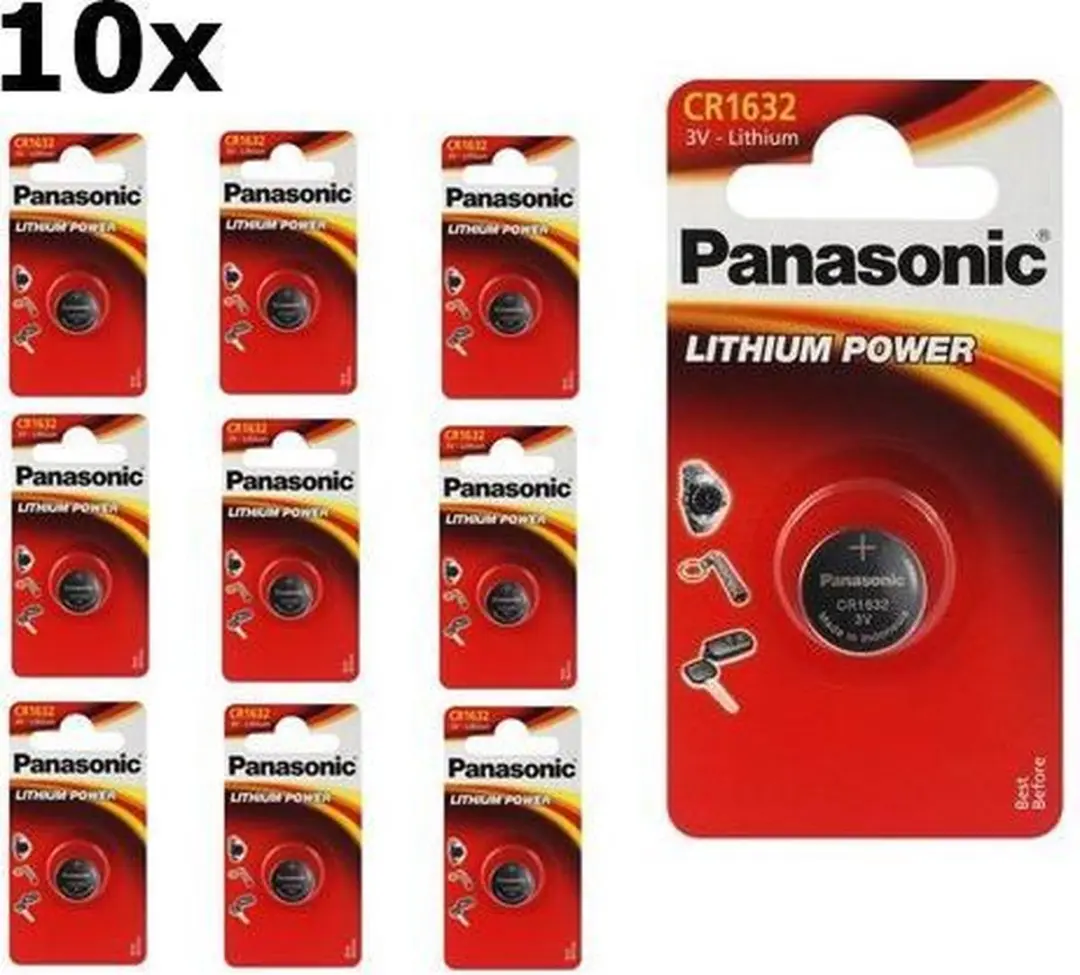 Panasonic Professional CR1632 140mAh 3V batterij