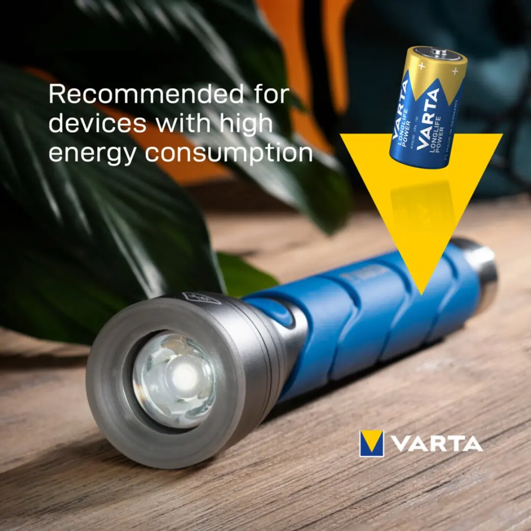 Varta Longlife Power C Accu - 7800mAh - 6 Stuks