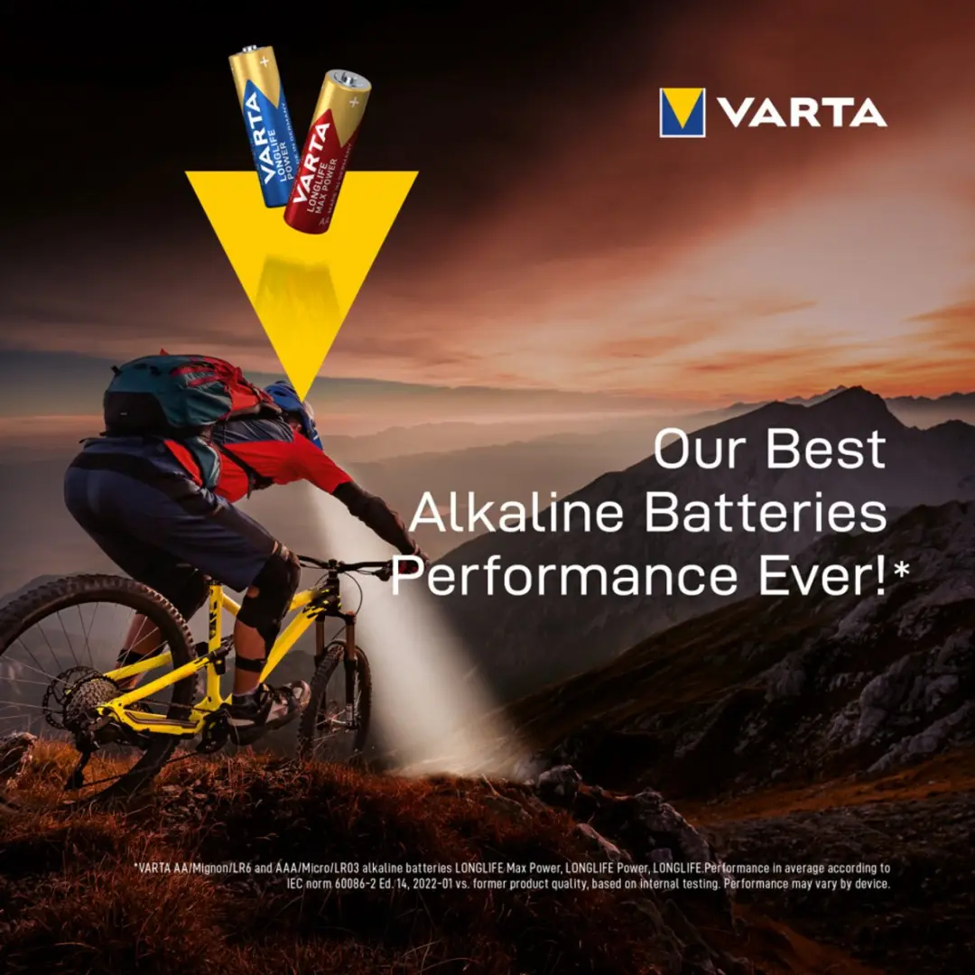 Varta Longlife Max Power AA Batterijen - 2800mAh - 12 Stuks