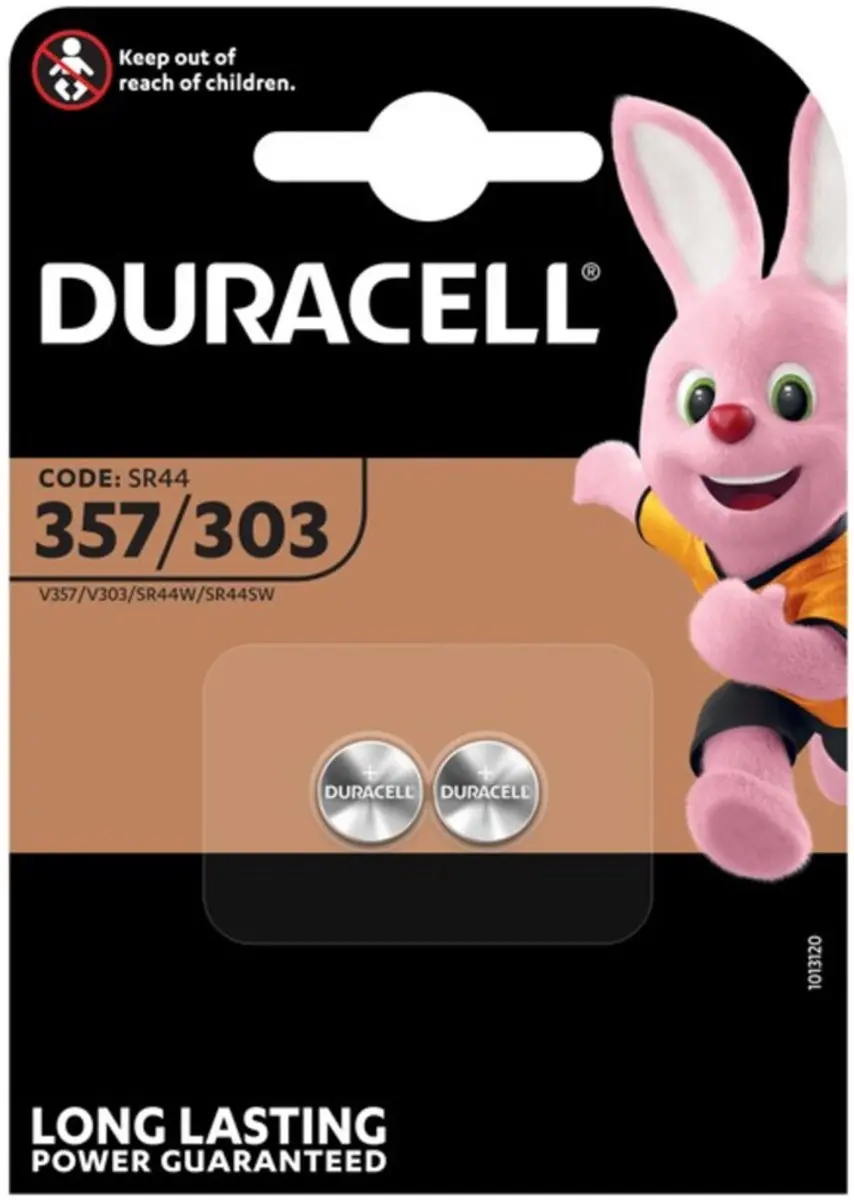 Duracell Knoopcelbatterijen 357-303