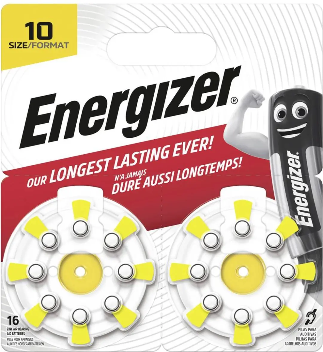 Energizer ZA10 Knoopcel 1.45V