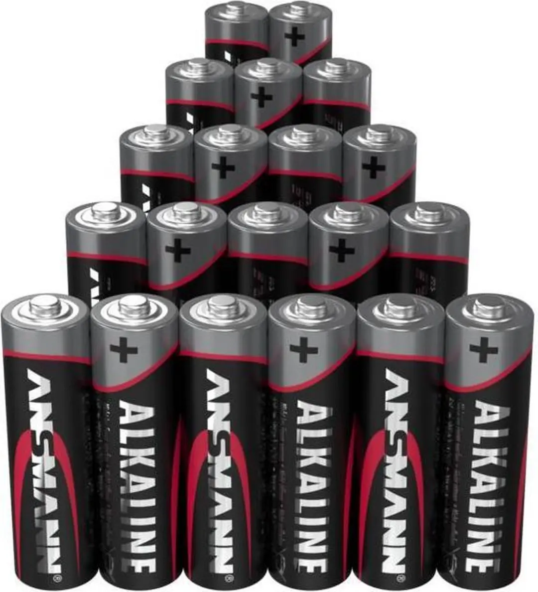 Ansmann AA Alkaline Batterijen 20 Stuks