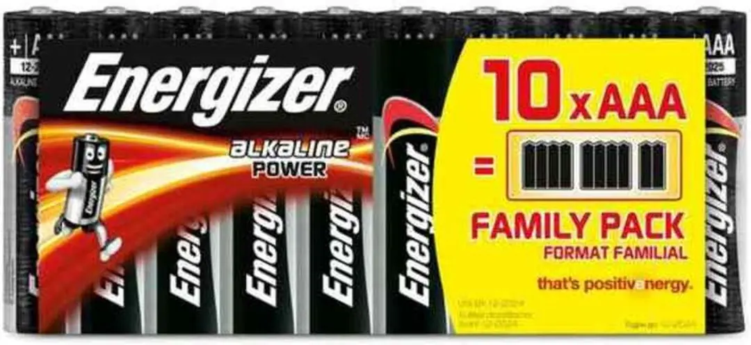Energizer Power AAA Alkaline Batterij - 10 Stuks