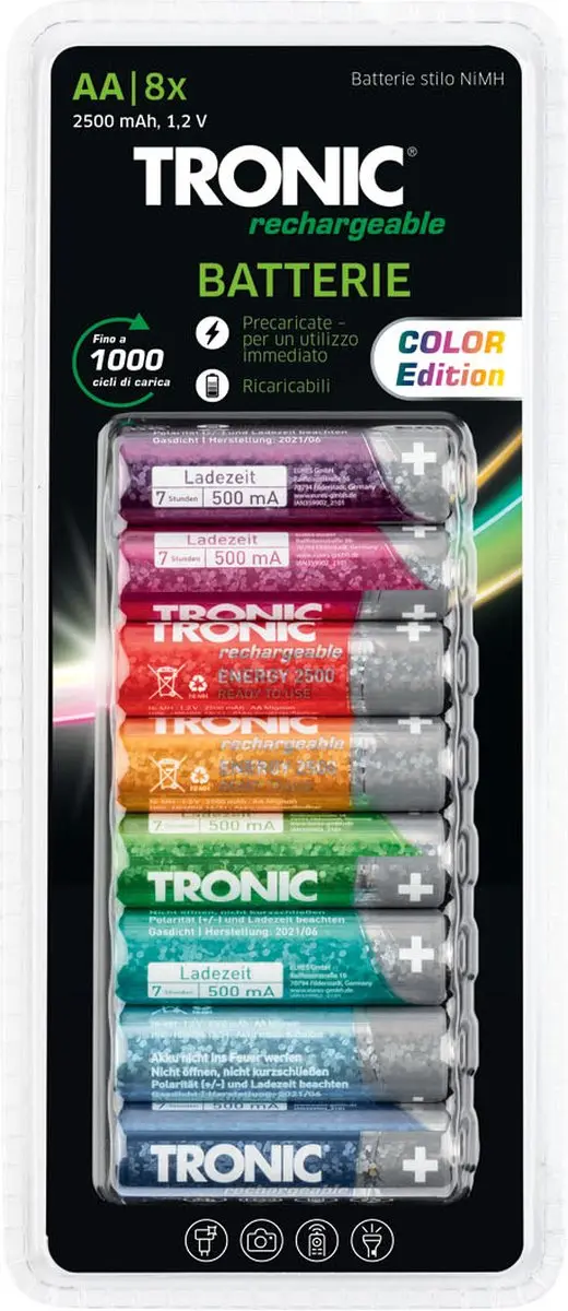 TRONIC Oplaadbare batterijen