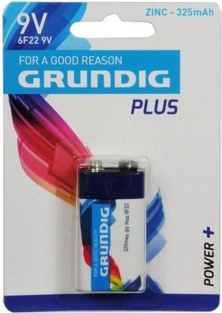 Grundig 9V Batterij 325mAh