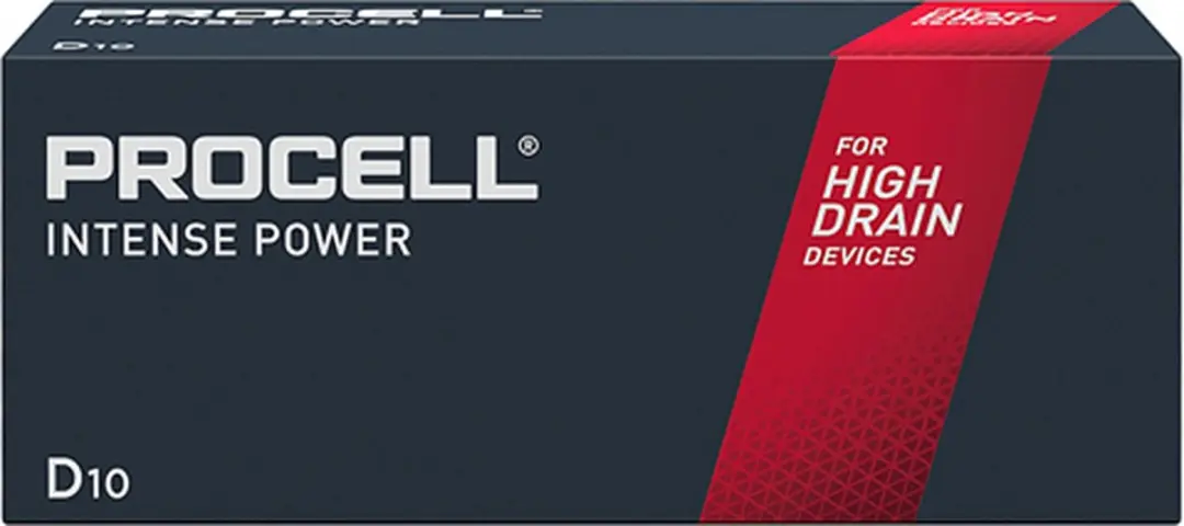 Duracell Procell Intense D-Cell LR20 10 stuks