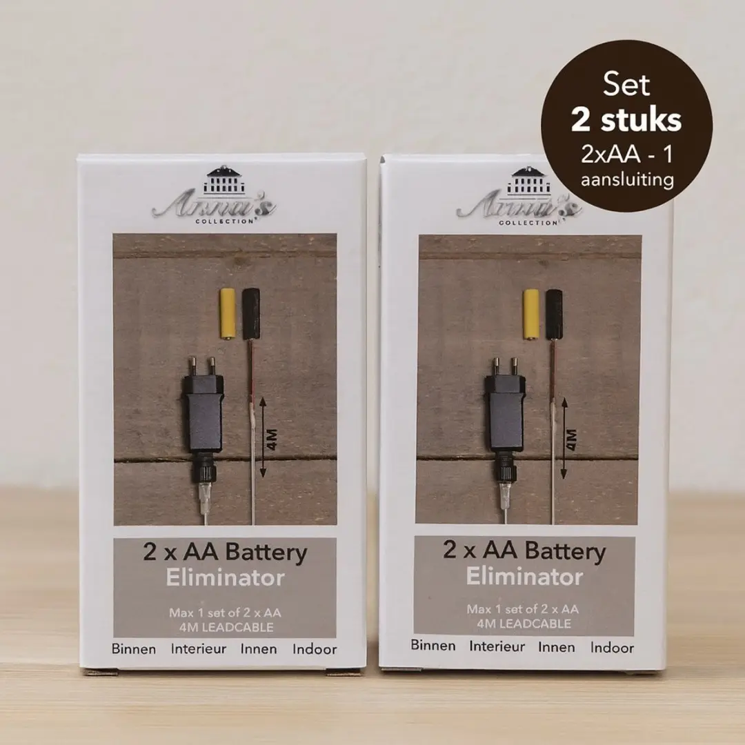 Batterijvervanger 2xAA