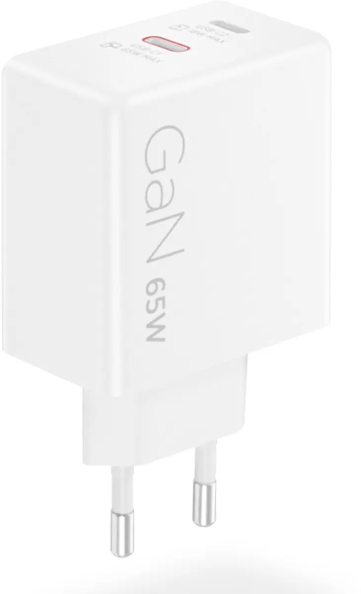 Lenovo Dual USB-C Oplader 65W GaN - 2x