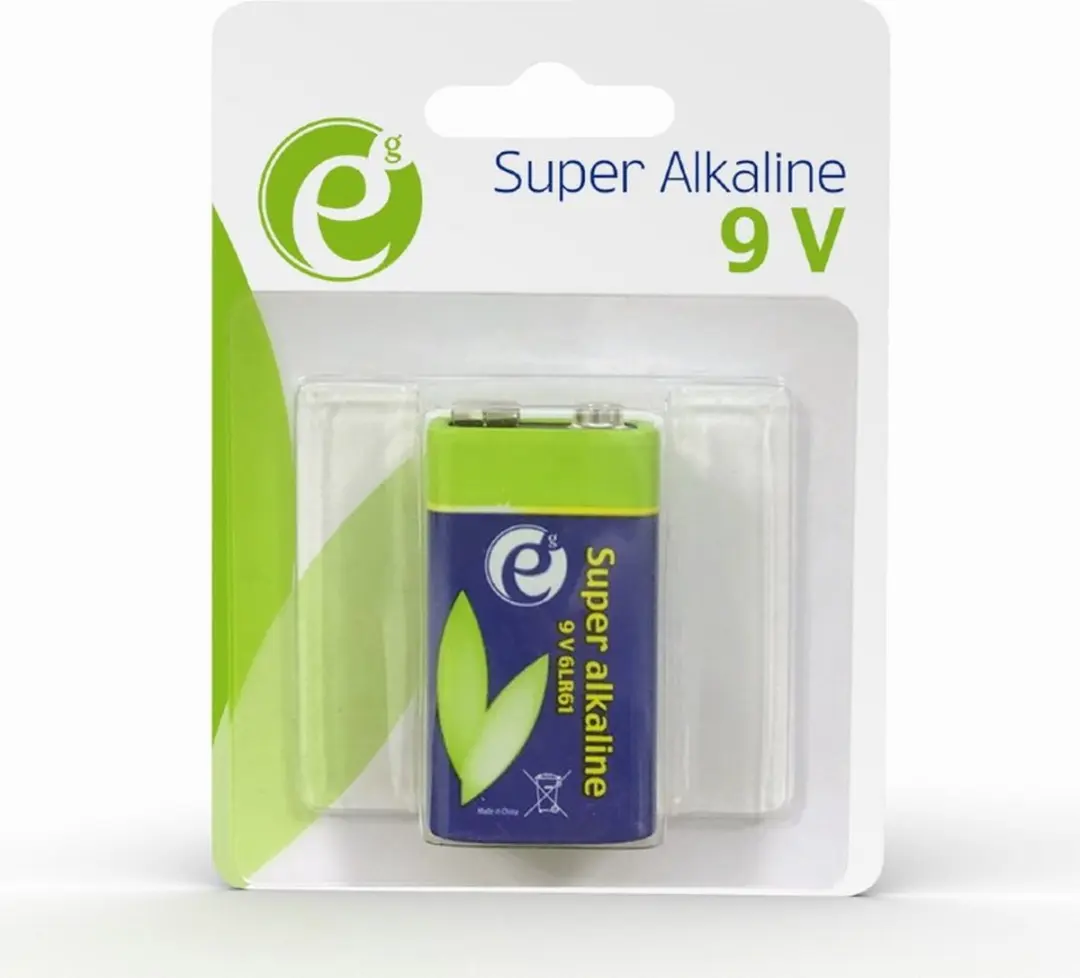 Gembird 9V Alkaline Batterij 500mAh